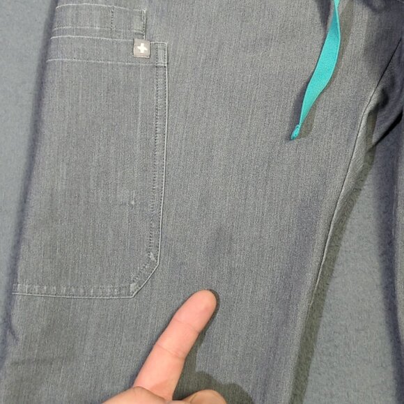 Figs Pants Women's XS Gray Kade Cargo Scrub Pant - Picture 6 of 13